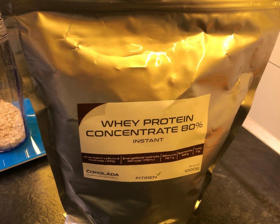 Zdjęcia - Odżywka Whey protein concentrate 80 % Fitiren