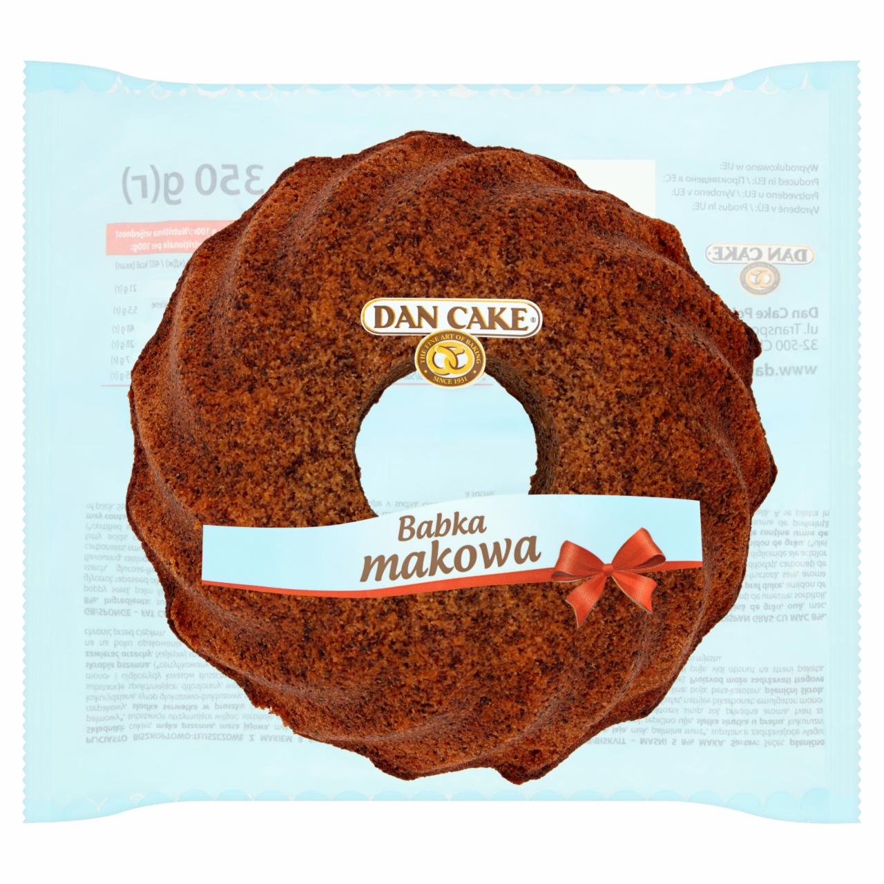 Zdjęcia - Dan Cake Babka makowa 350 g