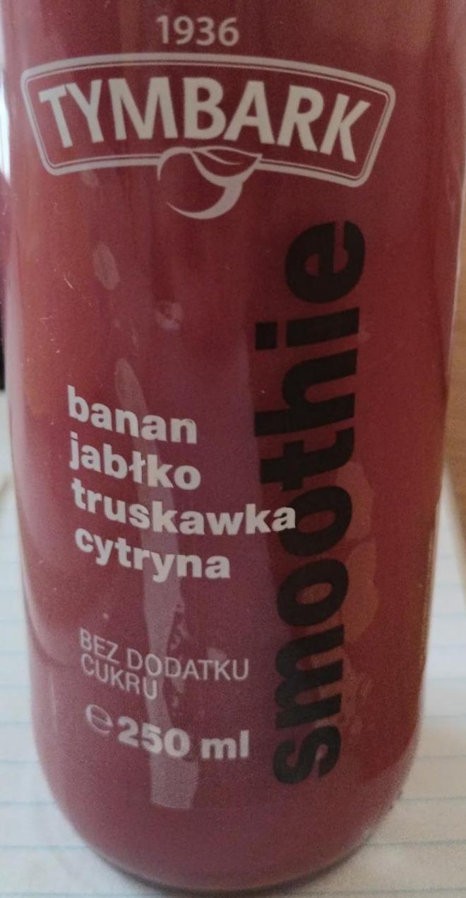 Zdjęcia - smoothie banan jabłko truskawka cytryna Tymbark