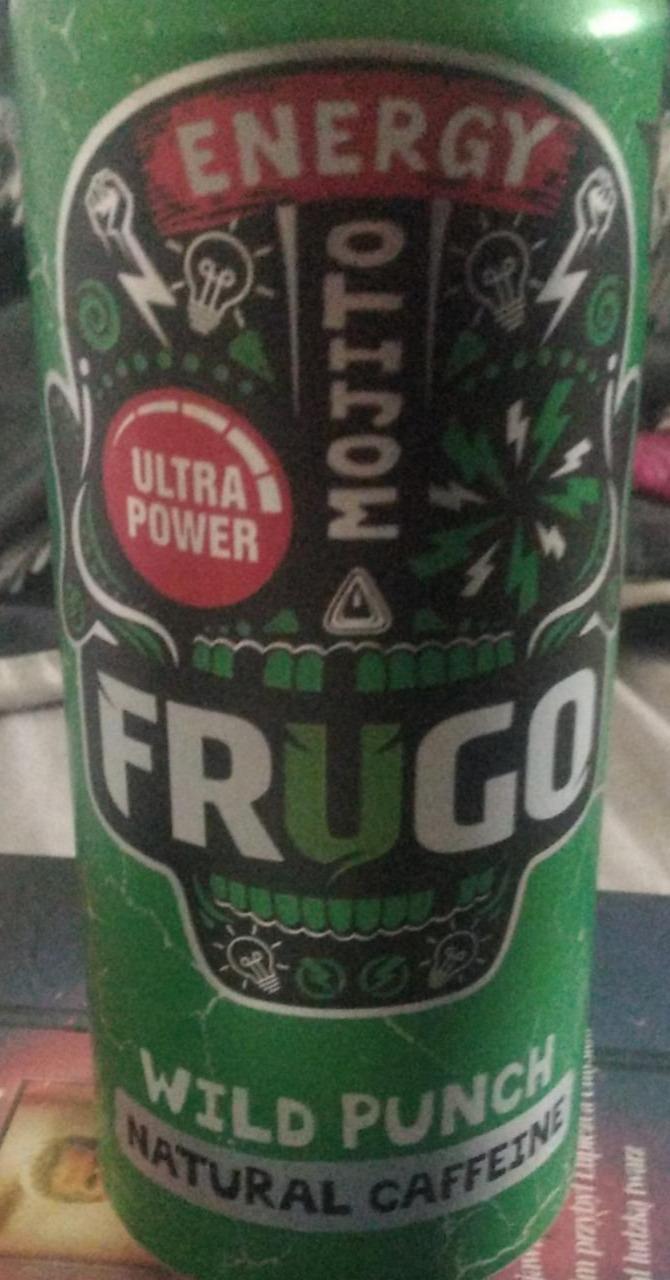 Zdjęcia - Frugo Wild Punch Mojito Energy Gazowany napój energetyzujący 330 ml