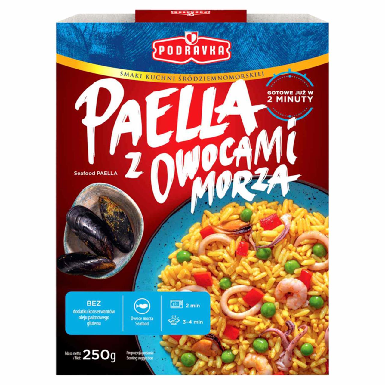 Zdjęcia - Podravka Paella z owocami morza 250 g