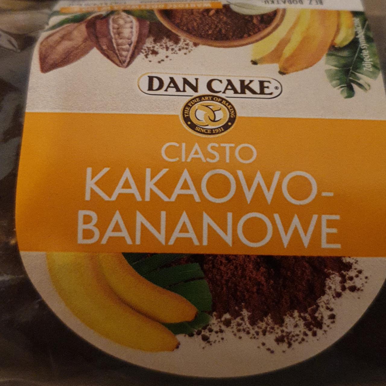 Zdjęcia - Ciasto Kakaowo - bananowe DAN CAKE