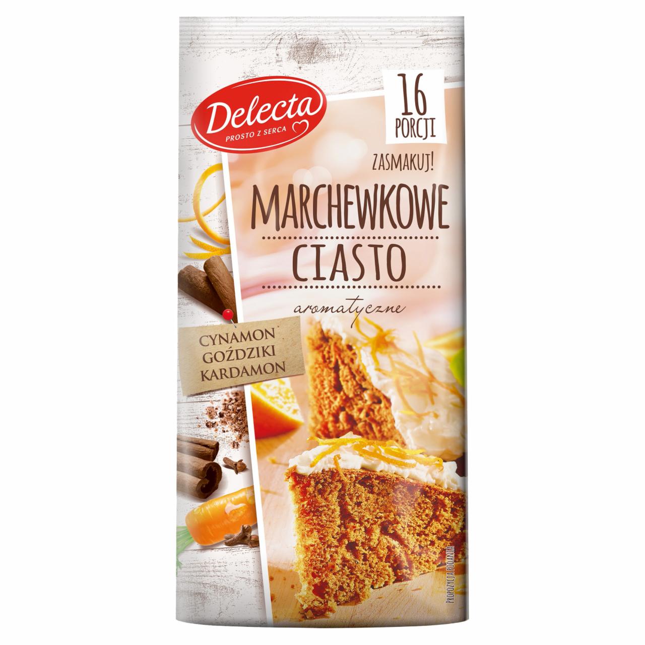 Zdjęcia - Delecta Marchewkowe ciasto w proszku 430 g