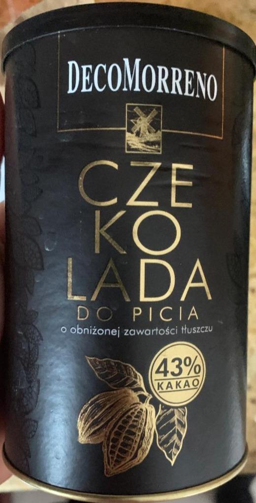 Zdjęcia - Czekolada do picia o obniżonej zawartości tłuszczu DecoMorreno