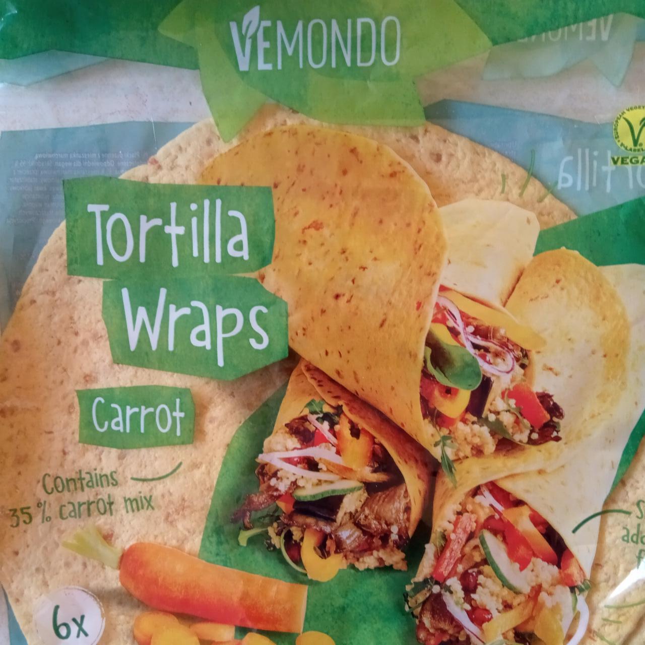 Zdjęcia - tortilla wraps carrot Vemondo