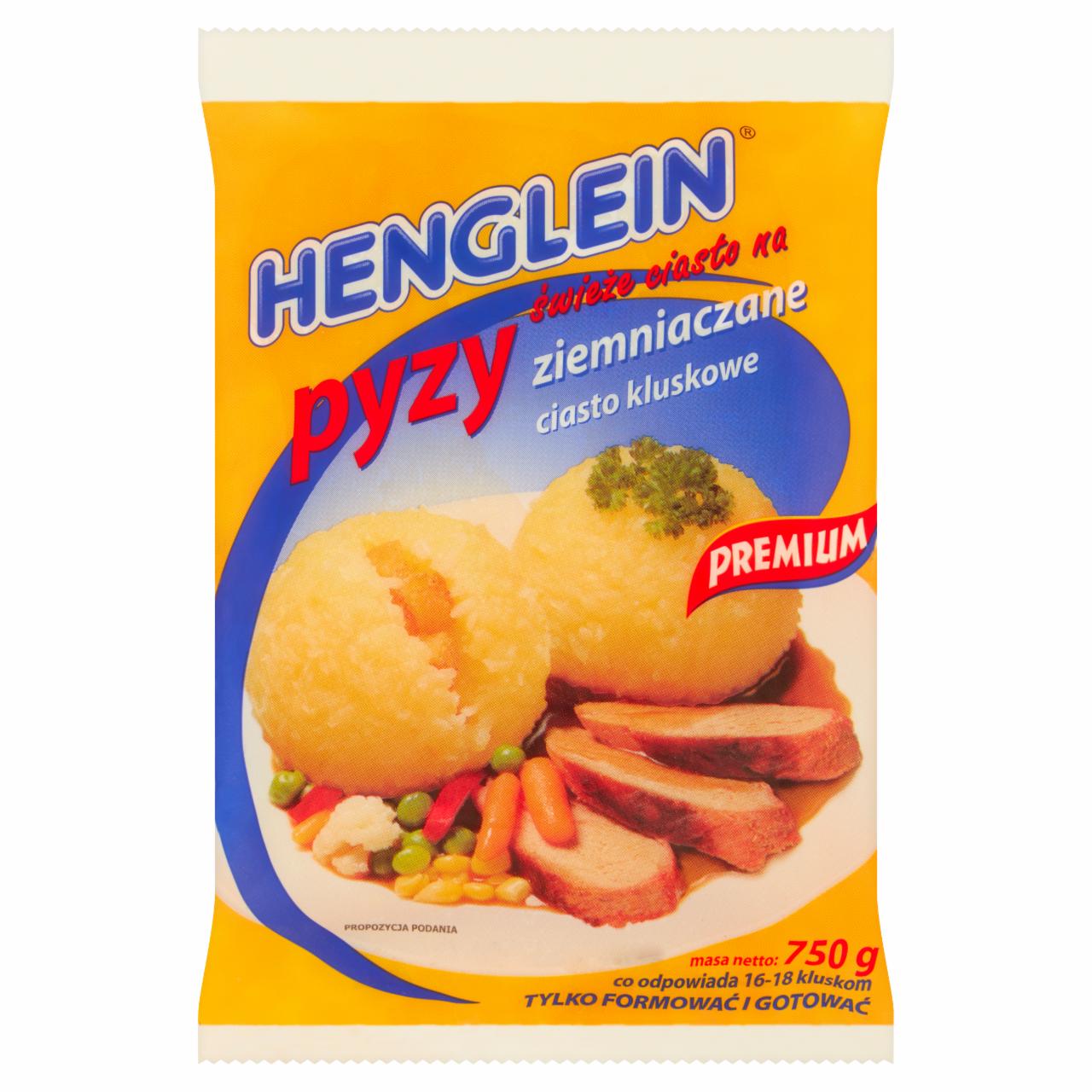 Zdjęcia - Henglein Świeże ciasto na pyzy ziemniaczane 750 g