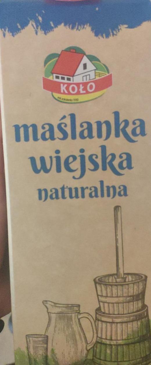 Zdjęcia - maślanka wiejska naturalna Koło