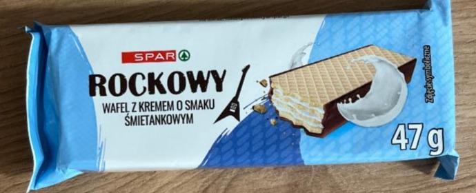 Zdjęcia - Rockowy Wafel z kremem o smaku smietankowym Spar