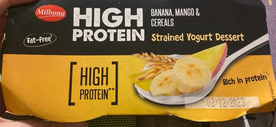 Zdjęcia - High protein banana mango cereals Milbona