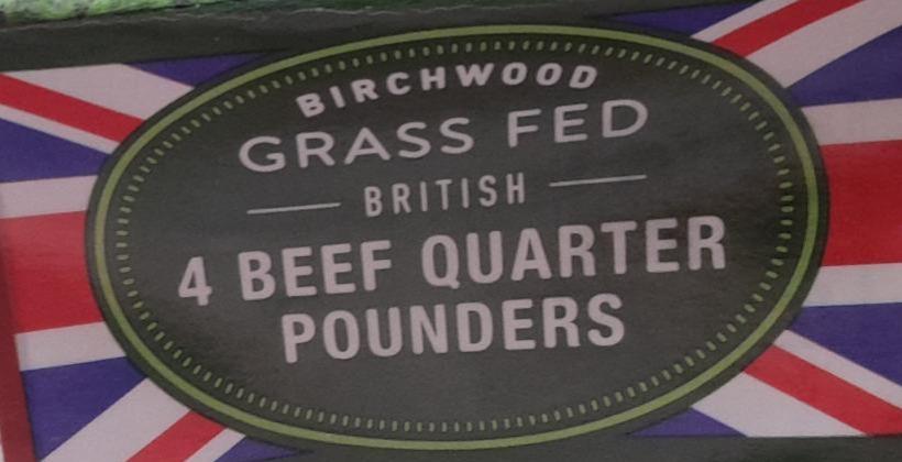 Zdjęcia - Beef quarter pounders Birchwood