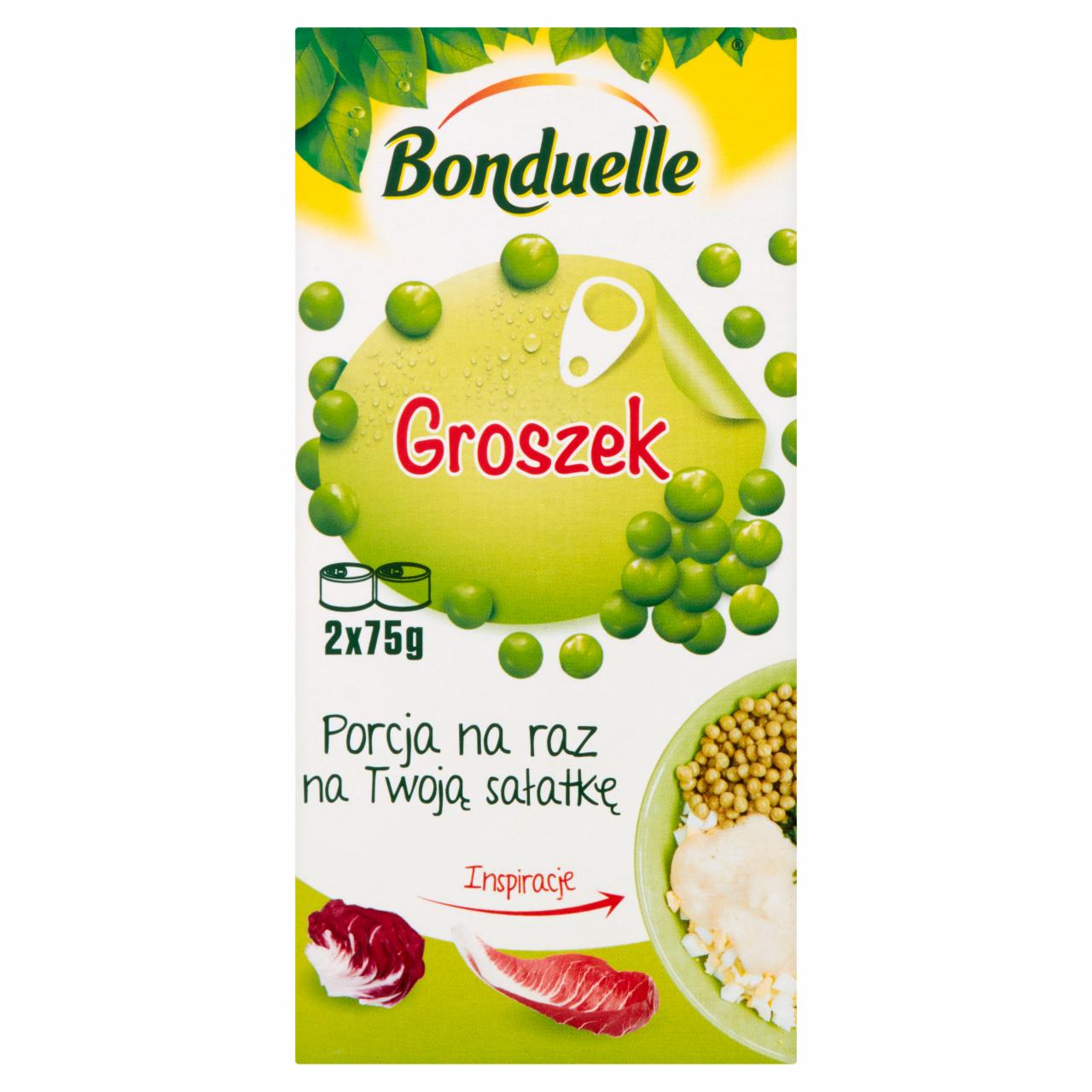 Zdjęcia - Bonduelle Groszek 2 x 75 g