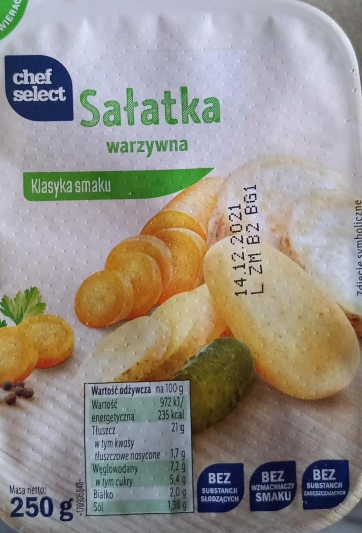 Zdjęcia - Sałatka warzywna Chef Select