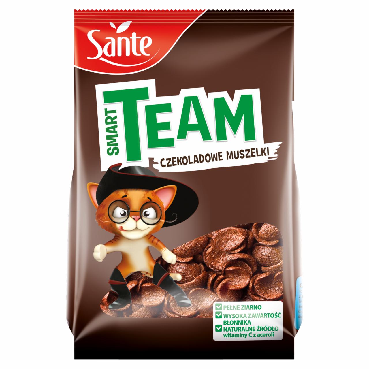 Zdjęcia - Sante Smart Team Czekoladowe muszelki 250 g