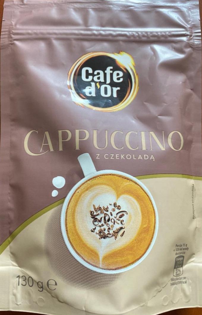 Zdjęcia - cappuccino z czekoladą cafe d'or 