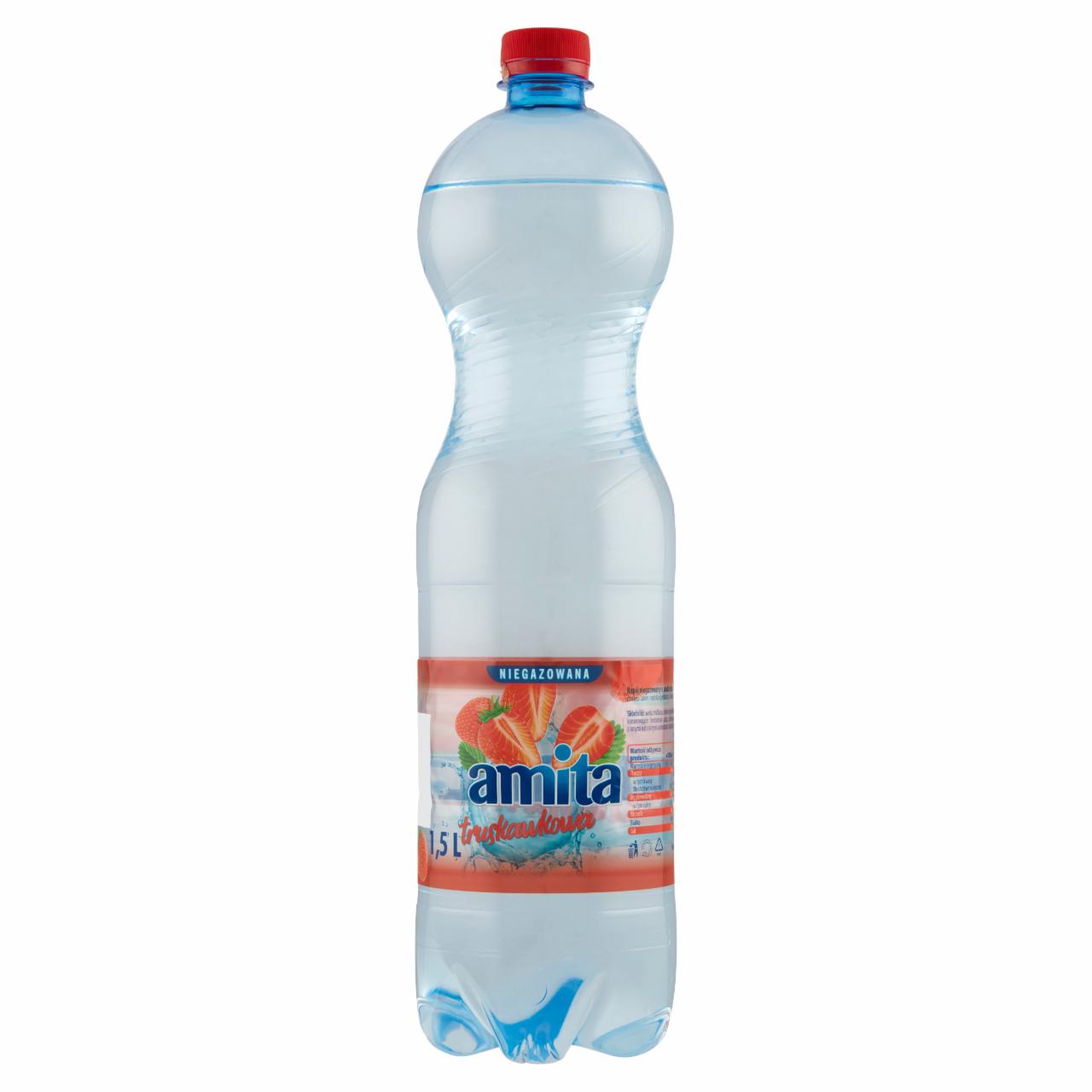 Zdjęcia - Amita Napój niegazowany o smaku truskawkowym 1,5 l