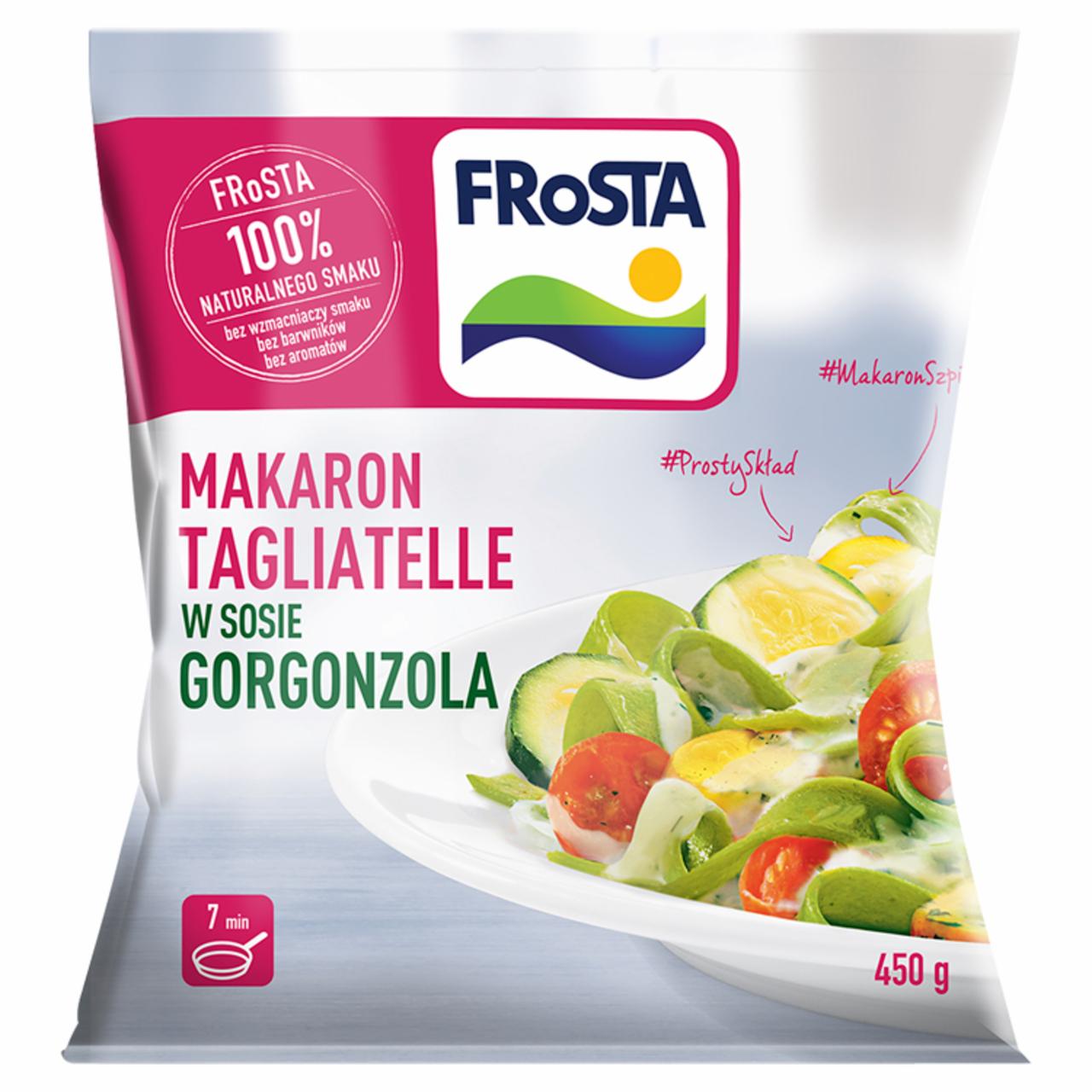 Zdjęcia - FRoSTA Makaron tagliatelle w sosie Gorgonzola 450 g