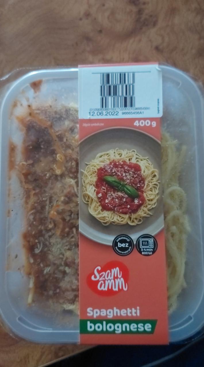 Zdjęcia - spaghetti bolognese szamamm