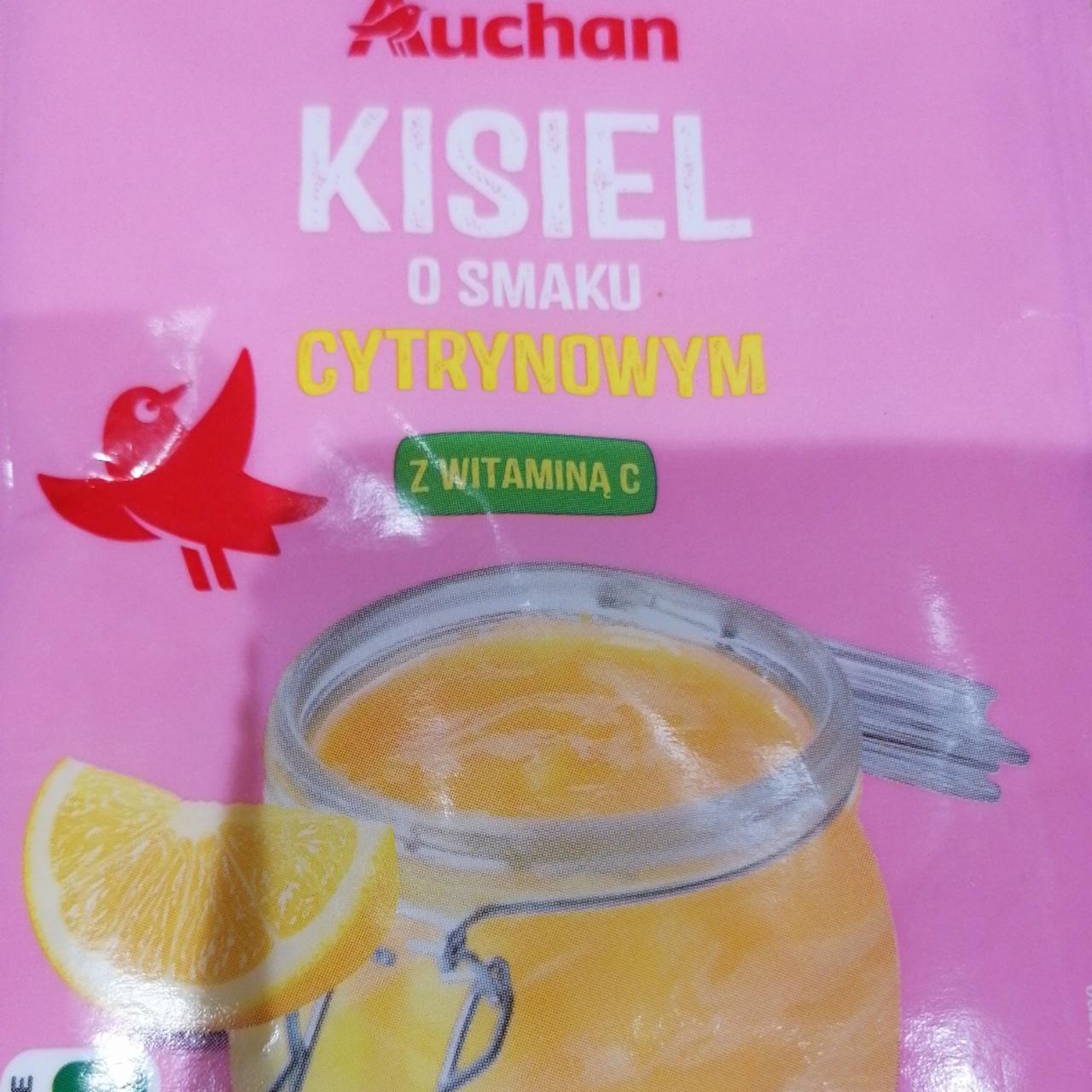 Zdjęcia - Kisiel o smaku cytrynowym z Witaminą C Auchan
