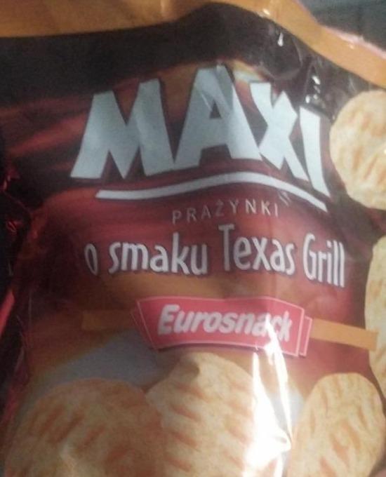 Zdjęcia - maxi Prażynki o smaku Texas grill Eurosnack