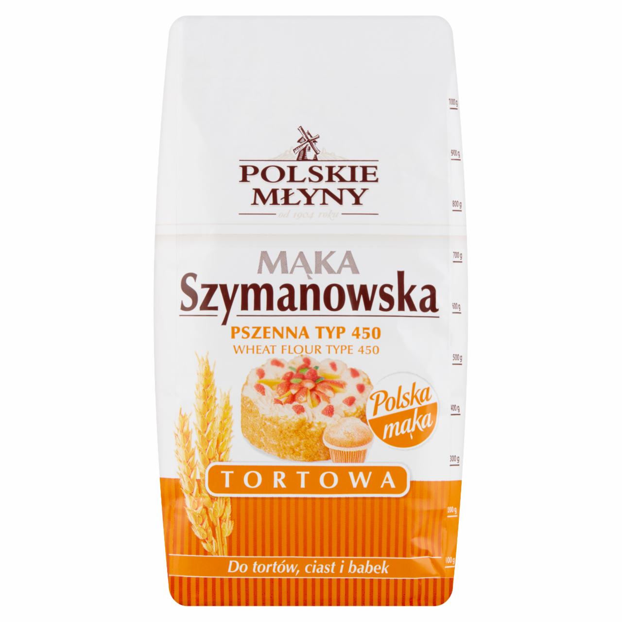 Zdjęcia - Polskie Młyny Mąka Szymanowska Tortowa pszenna typ 450 1 kg