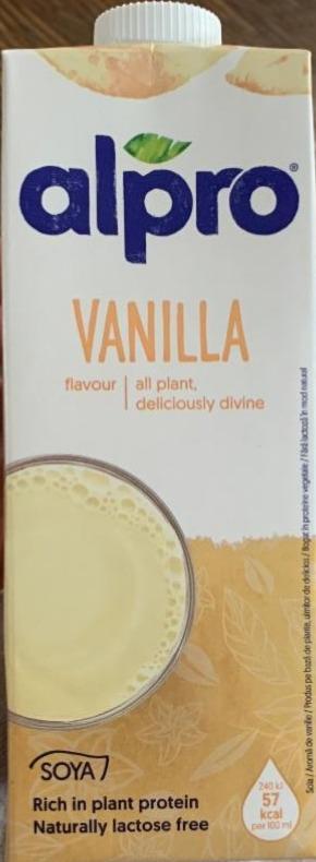 Zdjęcia - Vanilla Flavoured Soya Drink Alpro