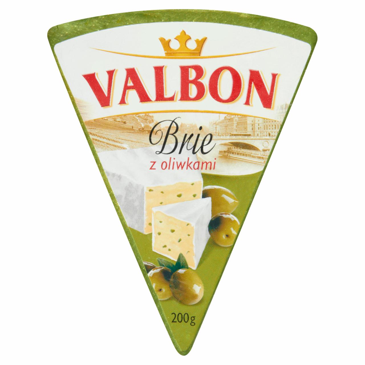 Zdjęcia - Valbon Brie z oliwkami 200 g