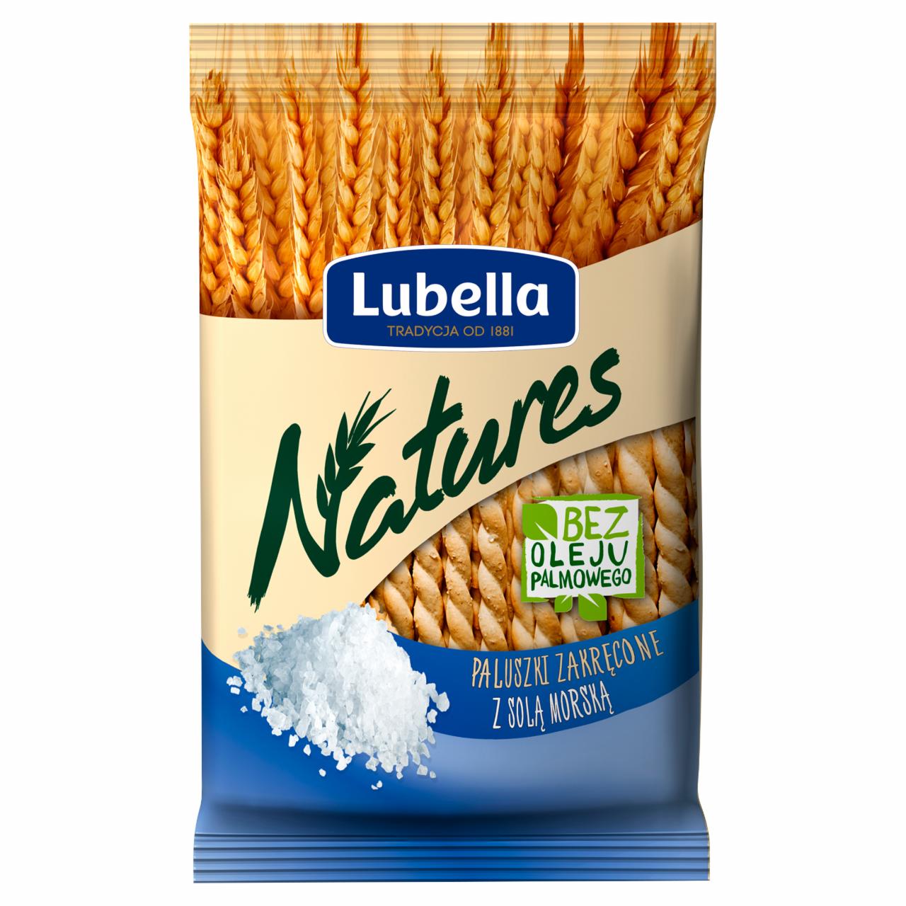 Zdjęcia - Lubella Natures Paluszki zakręcone z solą morską 70 g