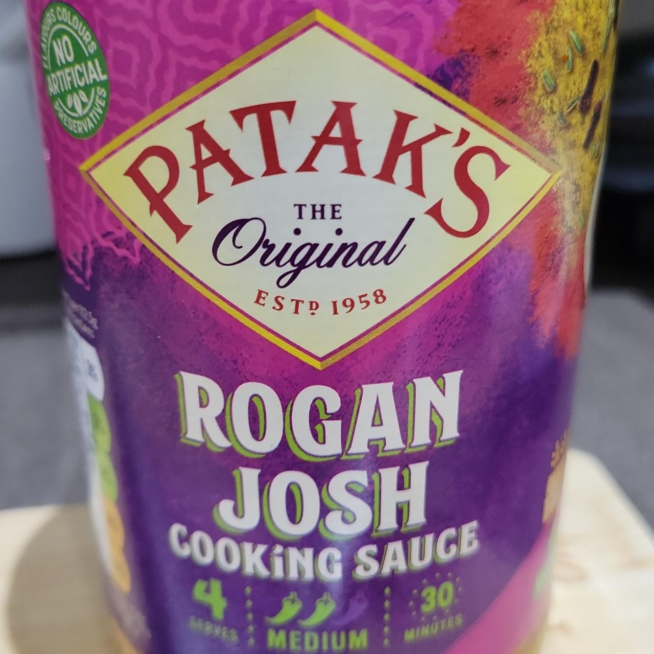 Zdjęcia - Patak's Rogan Josh Sos na bazie pomidorów 450 g