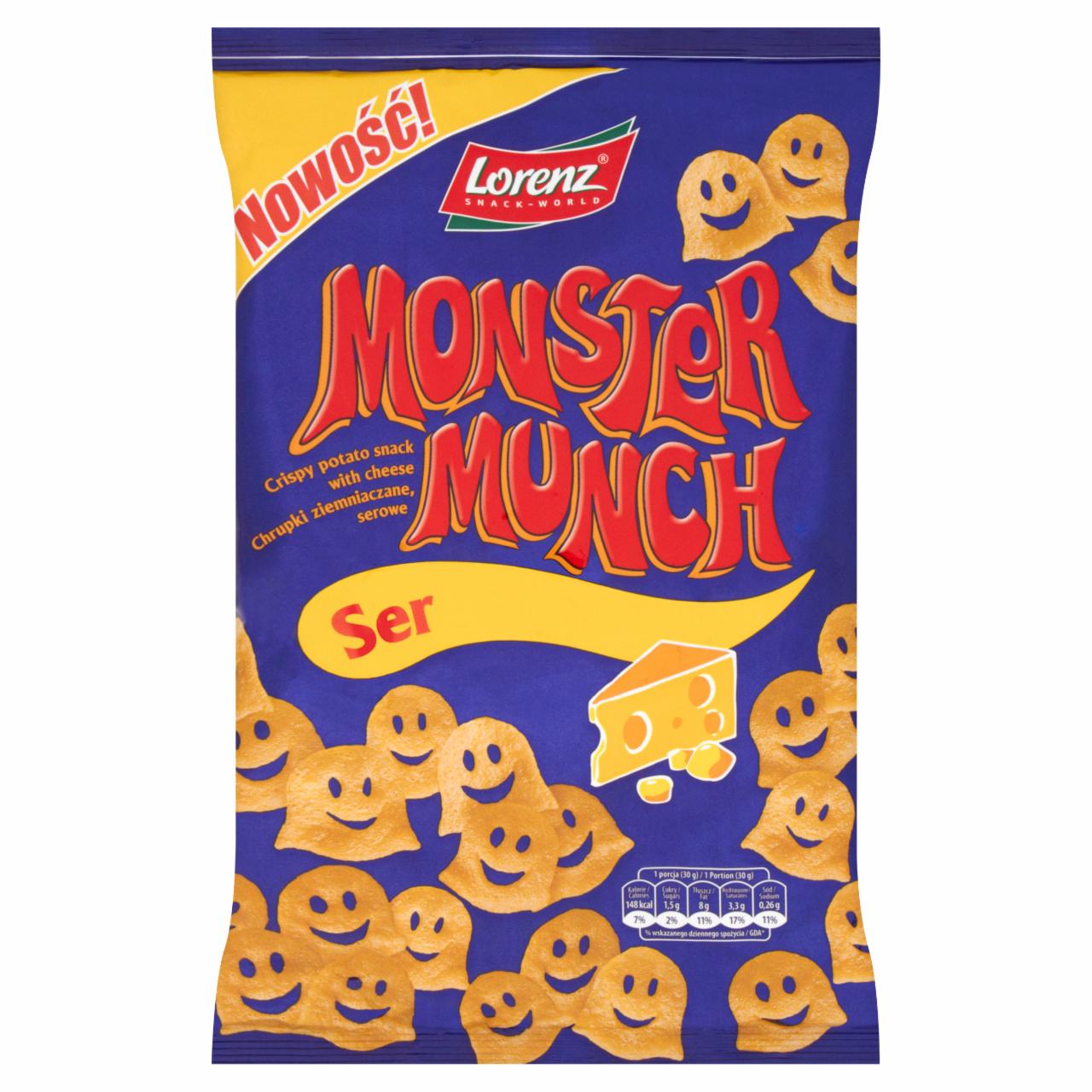 Zdjęcia - Monster Munch Chrupki ziemniaczane papryka 75 g