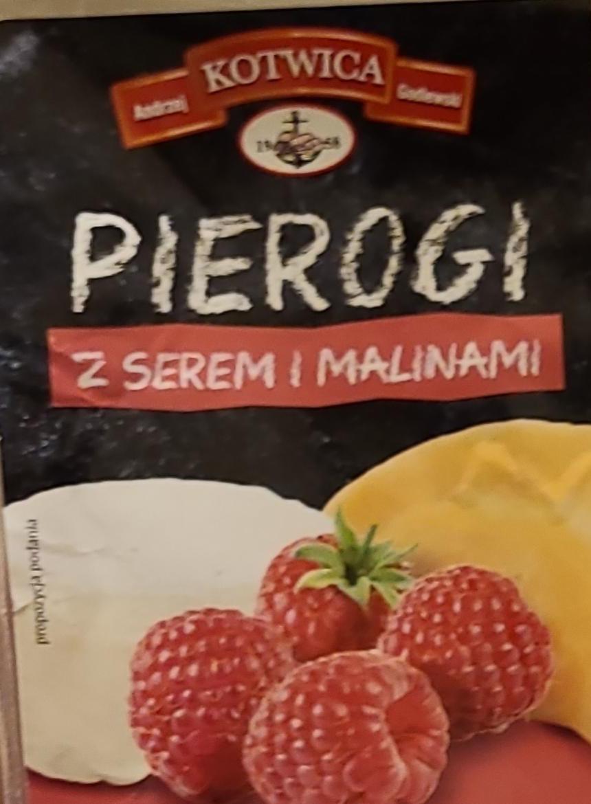 Zdjęcia - Pierogi z serem i malinami Kotiwca