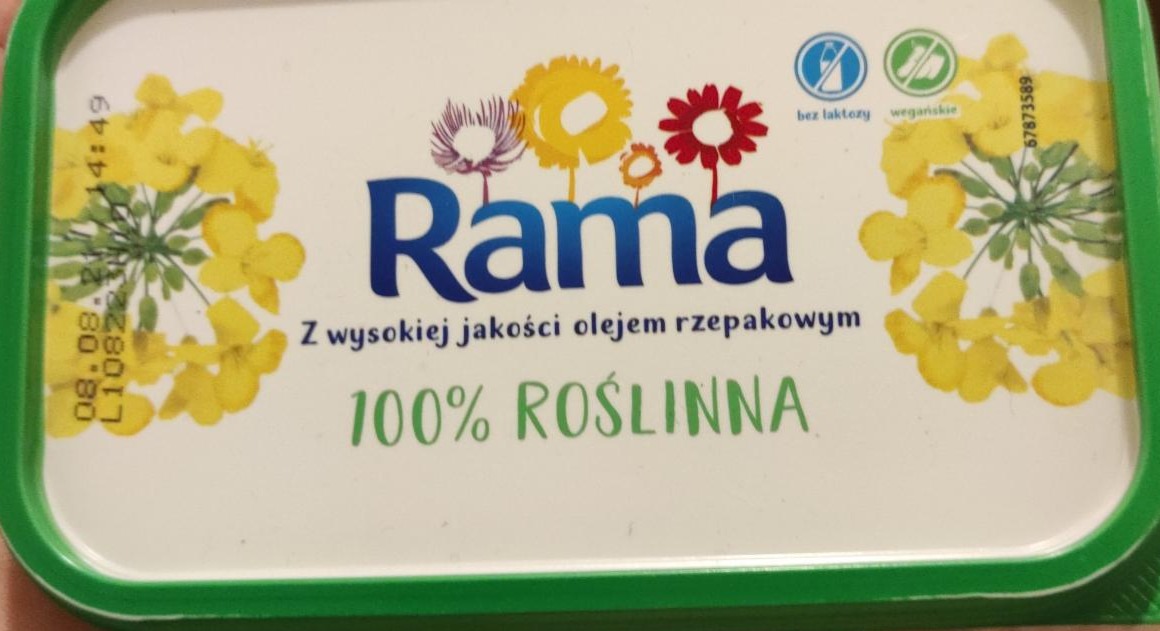 Zdjęcia - Masło 100% roślinna Rama