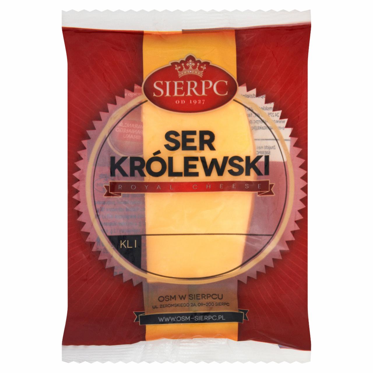 Zdjęcia - Sierpc Ser królewski 250 g