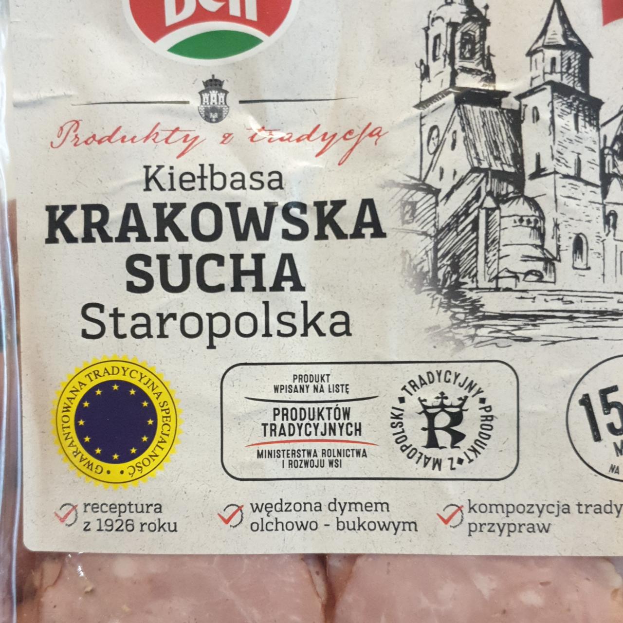 Zdjęcia - Kiełbasa Krakowska sucha Staropolska Bell