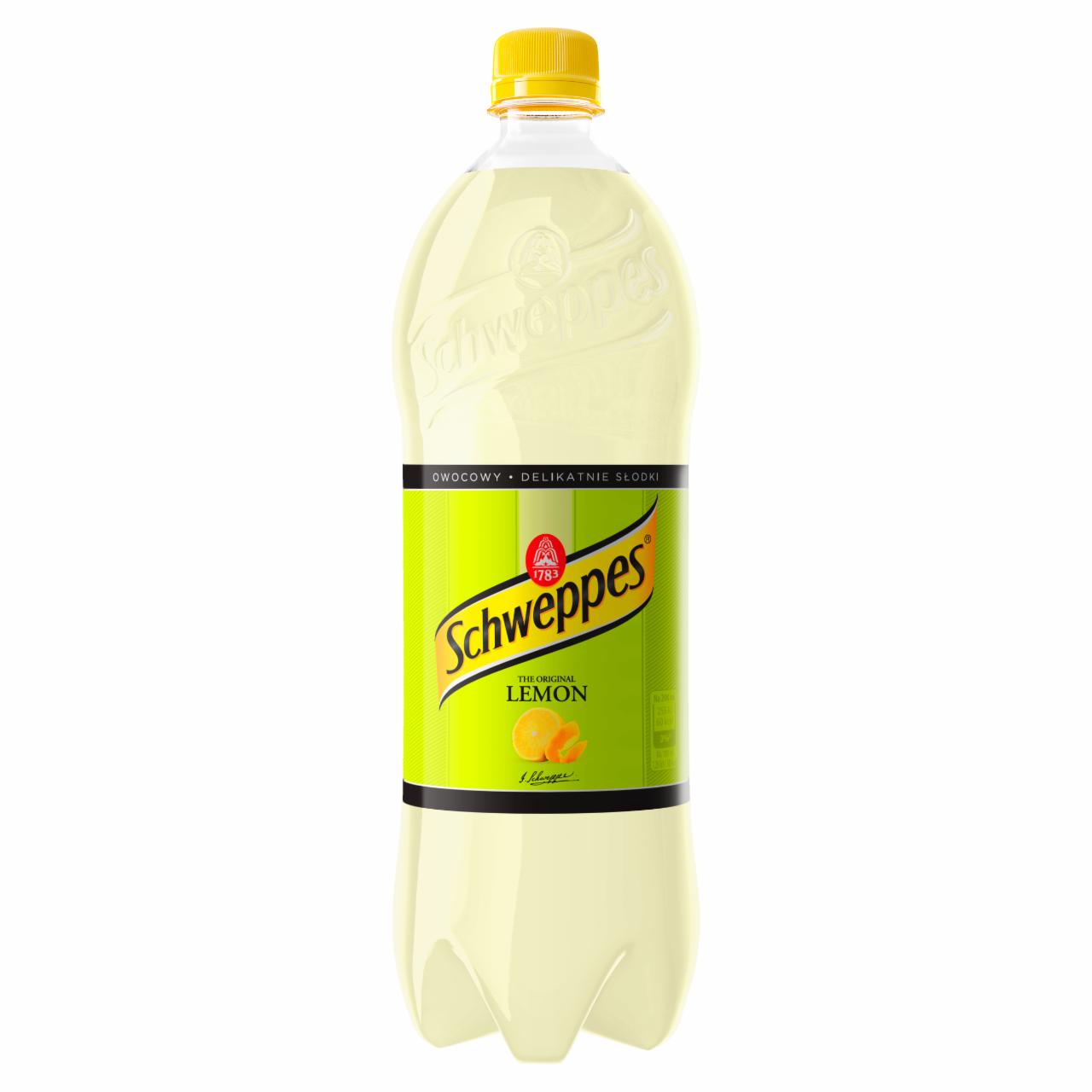 Zdjęcia - Schweppes Lemon Napój gazowany 1,2 l