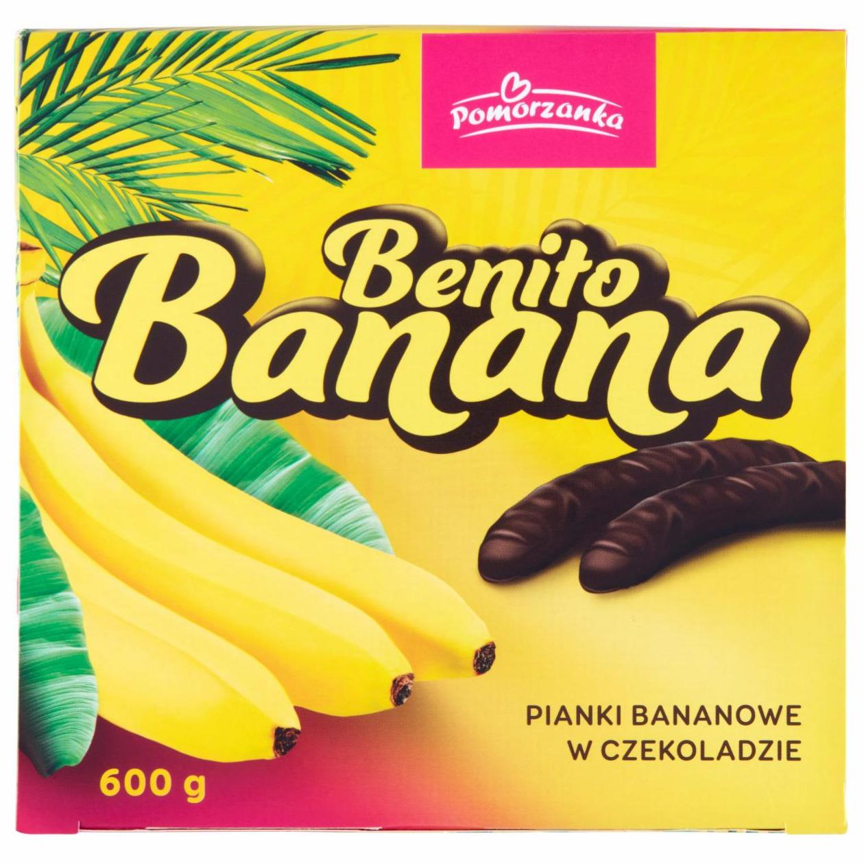 Zdjęcia - Benito Banana Pianki bananowe w czekoladzie Pomorzanka