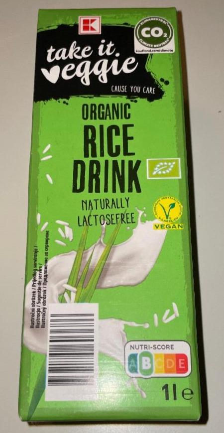 Zdjęcia - Organic Rice Drink Naturally K-take it veggie