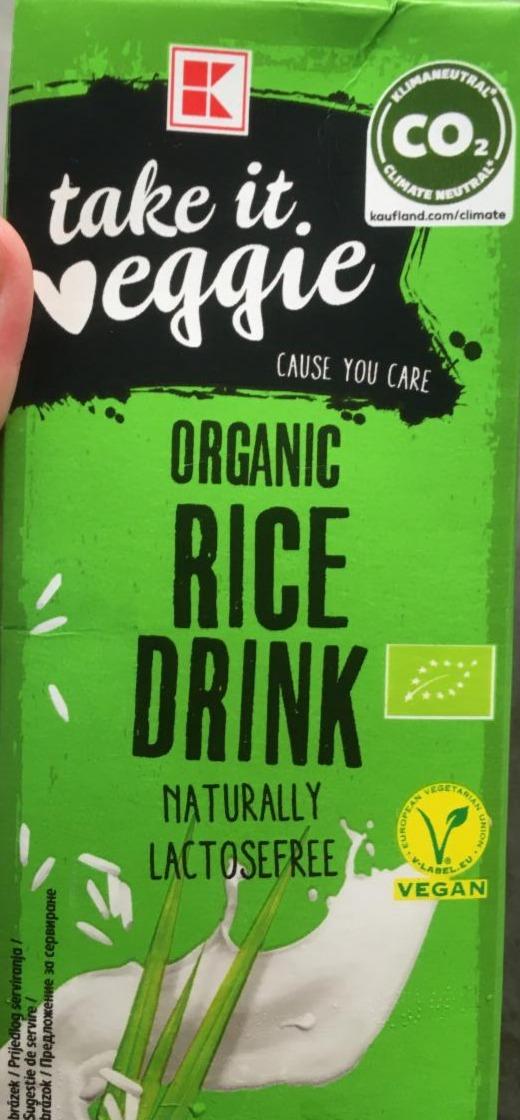 Zdjęcia - Organic Rice Drink Naturally K-take it veggie