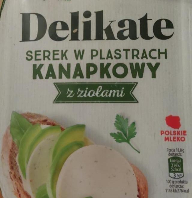 Zdjęcia - Serek śmietankowy z ziołami Delikate