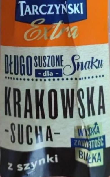 Zdjęcia - Kiełbasa Krakowska sucha z szynki Extra Tarczynski