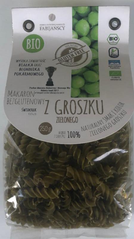 Zdjęcia - Makaron bezglutenowy z groszku zielonego Fabijańscy