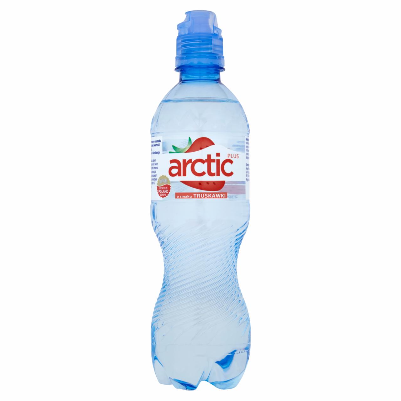 Zdjęcia - Arctic Plus o smaku truskawki Napój niegazowany 500 ml