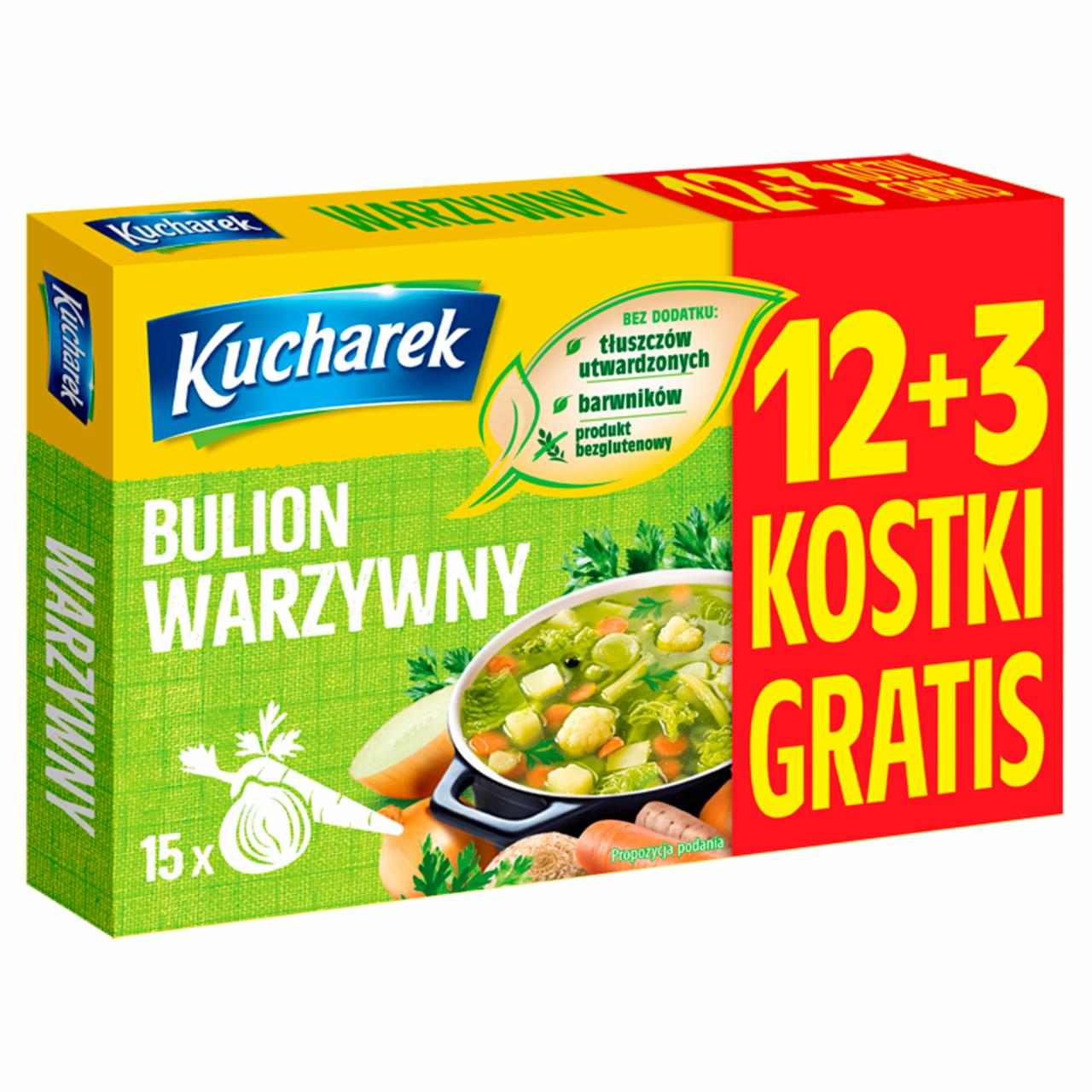 Zdjęcia - Kucharek Bulion warzywny 150 g (15 x 10 g)
