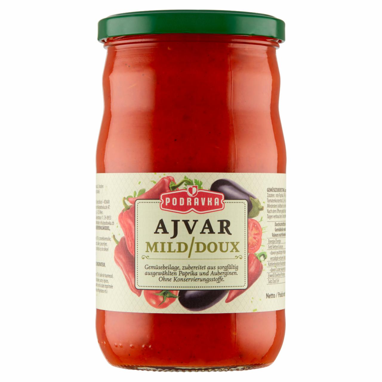 Zdjęcia - Podravka Ajvar łagodny 690 g