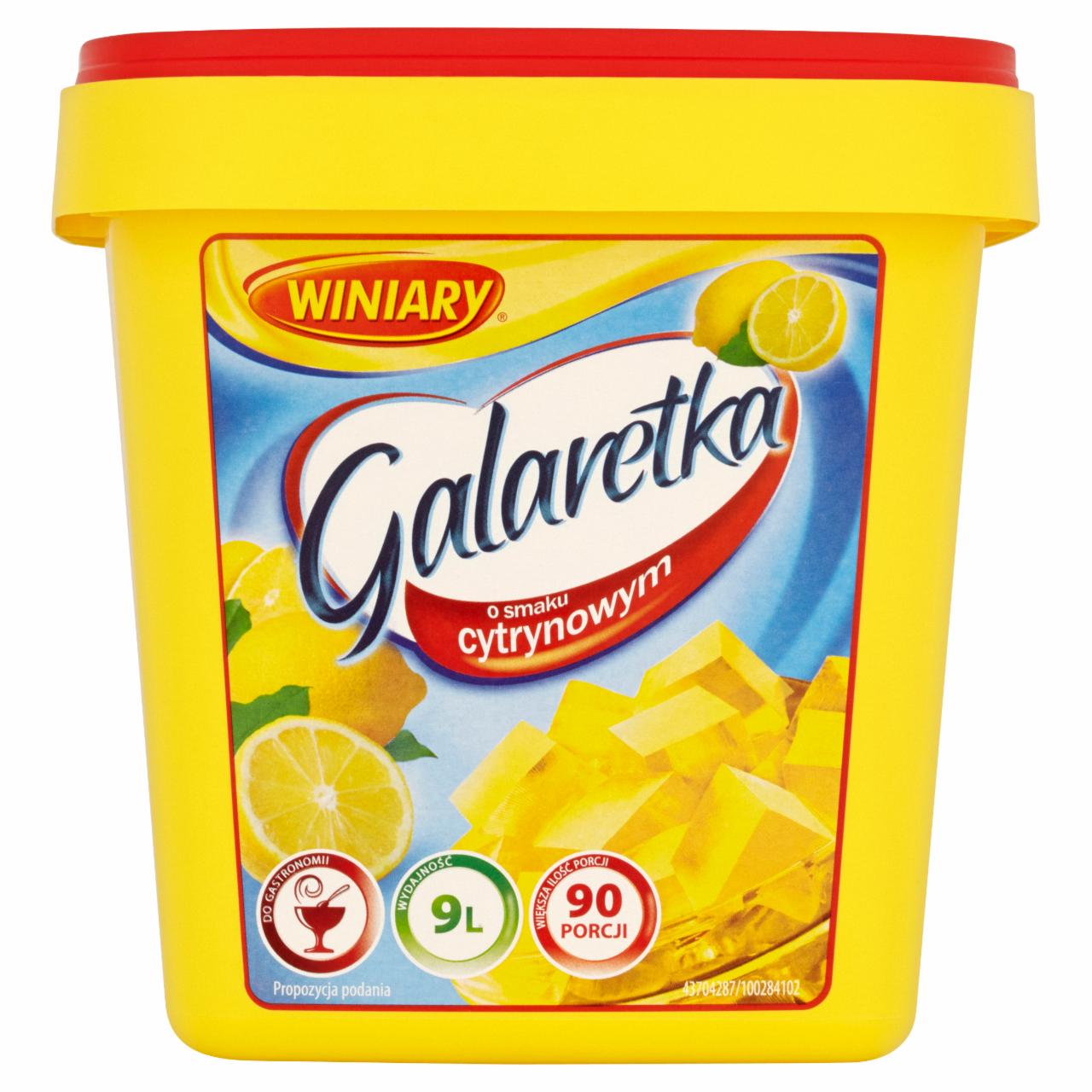 Zdjęcia - Winiary Galaretka o smaku cytrynowym 1,3 kg
