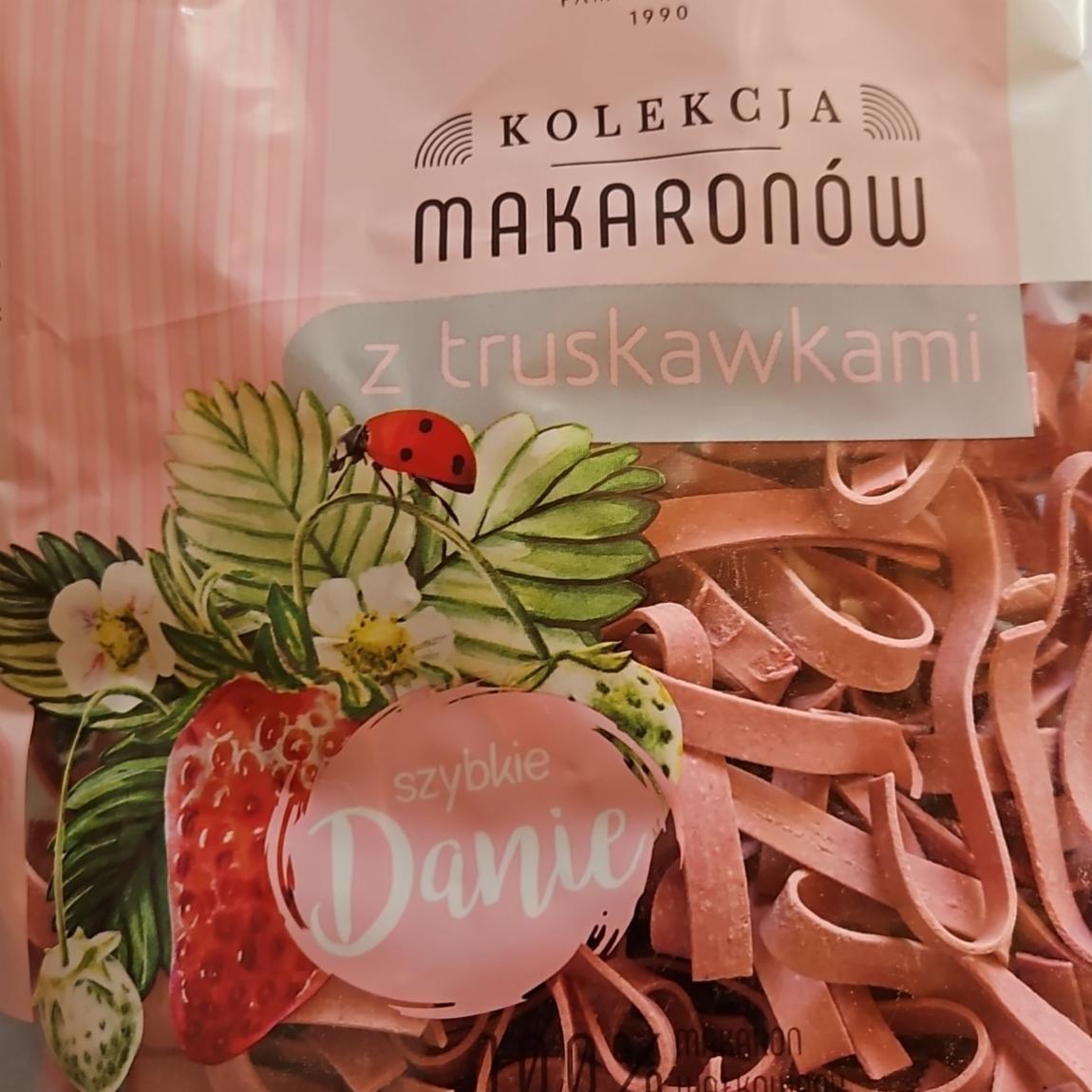 Zdjęcia - Makaron z truskawkami Makarony Kopcza