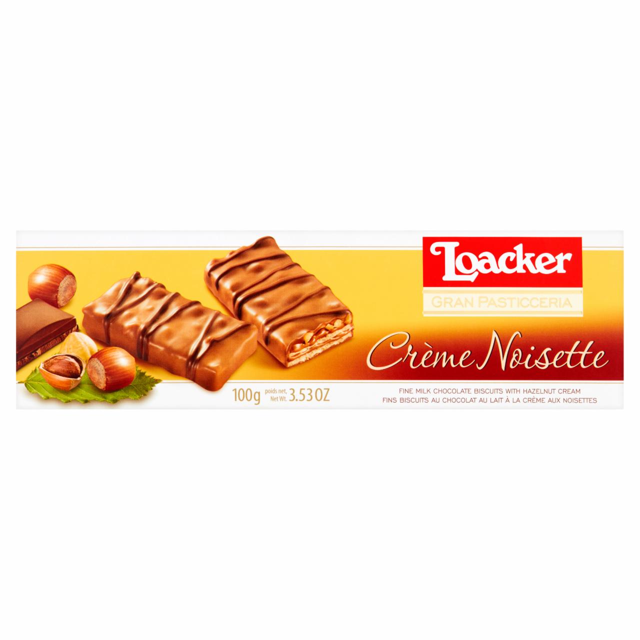 Zdjęcia - Patisserie crème noisette ciastka waflowe Loacker