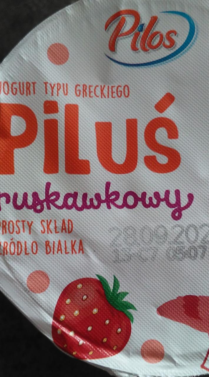 Zdjęcia - jogurt piluś truskawkowy pilos