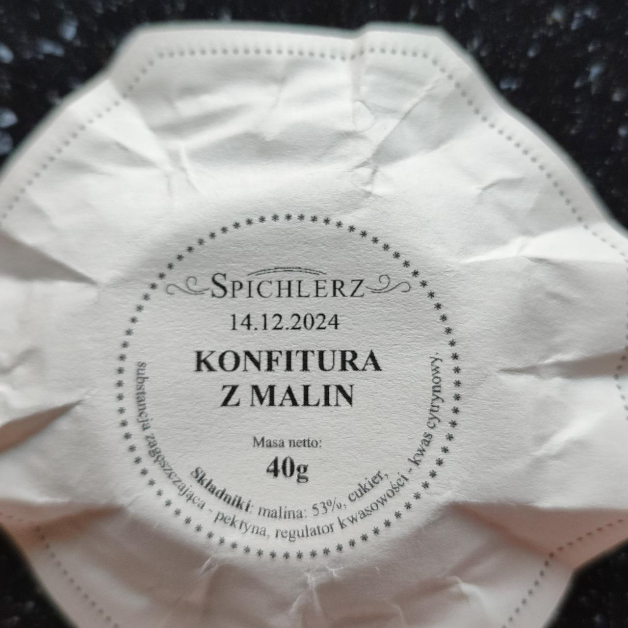 Zdjęcia - Konfitura z malin Spichlerz