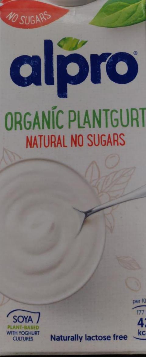Zdjęcia - Organic plantgurt alpro