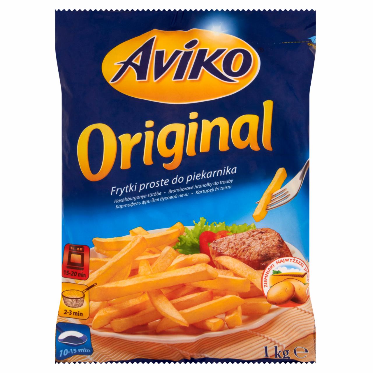 Zdjęcia - Aviko Original Frytki proste do piekarnika 1 kg